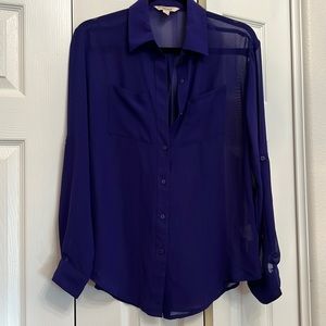 Beautiful sheer oversized blouse.